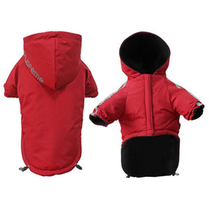 Dog Face Coat waterproof jacket with playful print