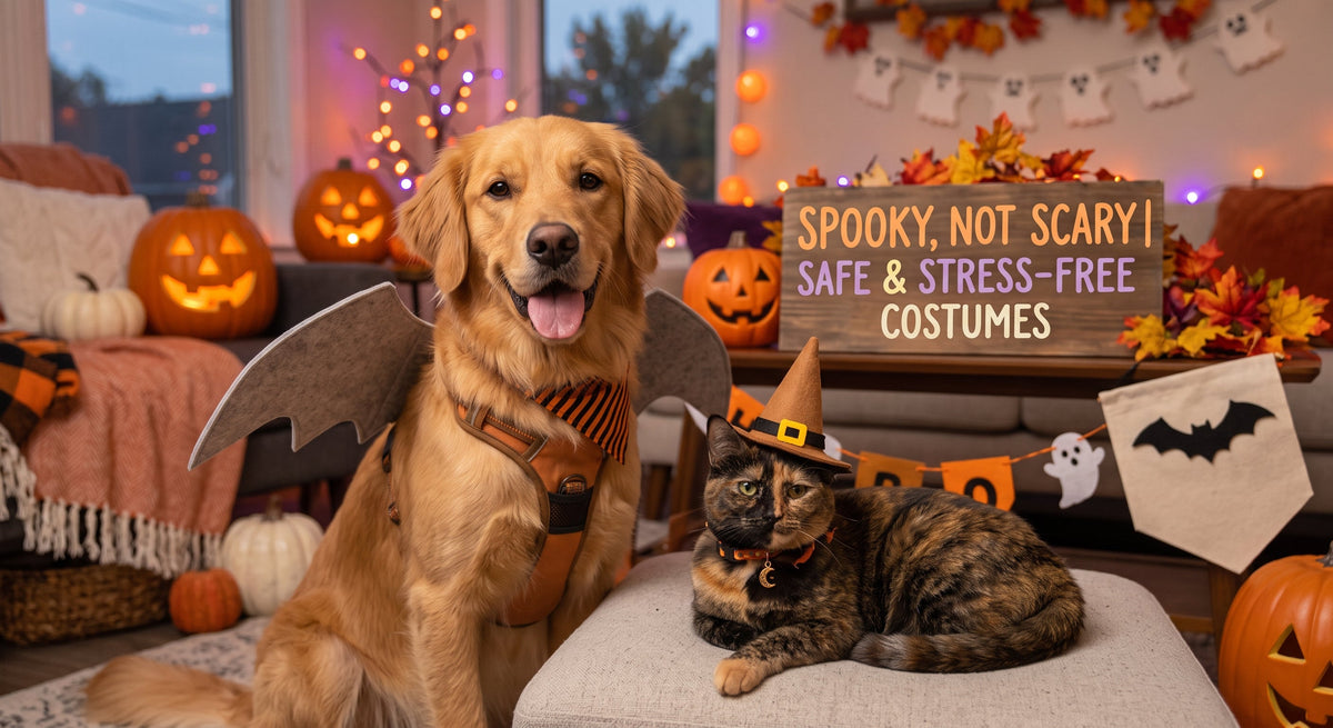 Spooky, Not Scary: How to Choose a Safe, Stress-Free Halloween Costume for Your Dog or Cat