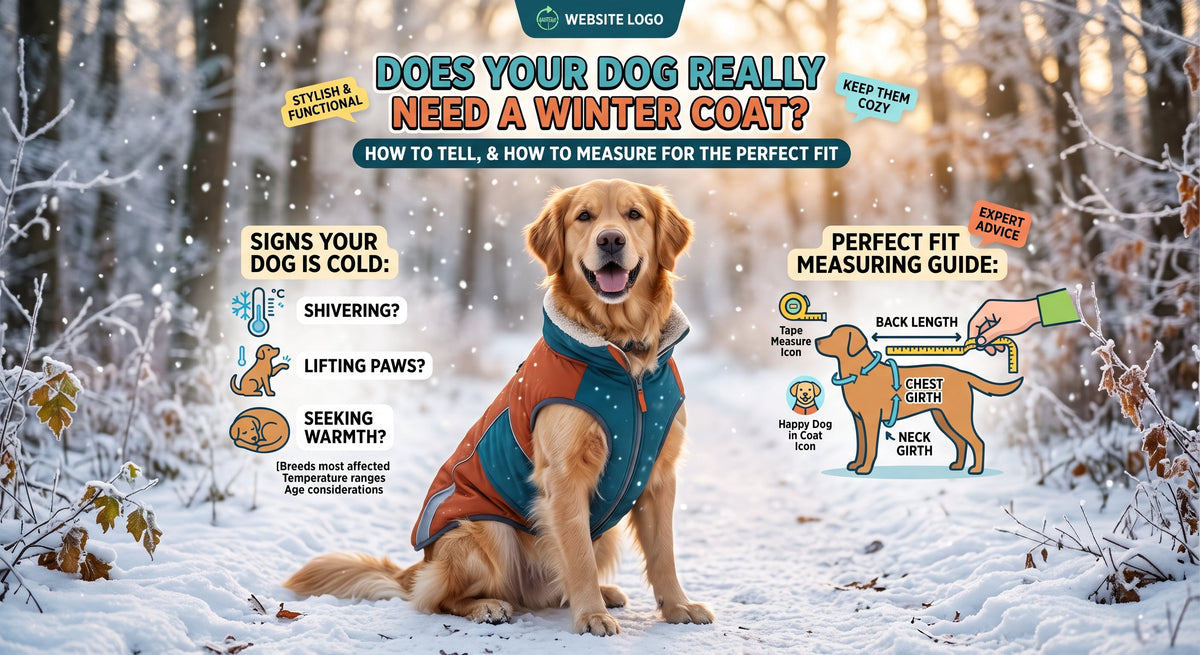 Does Your Dog Really Need a Winter Coat? How to Tell, and How to Measure for the Perfect Fit