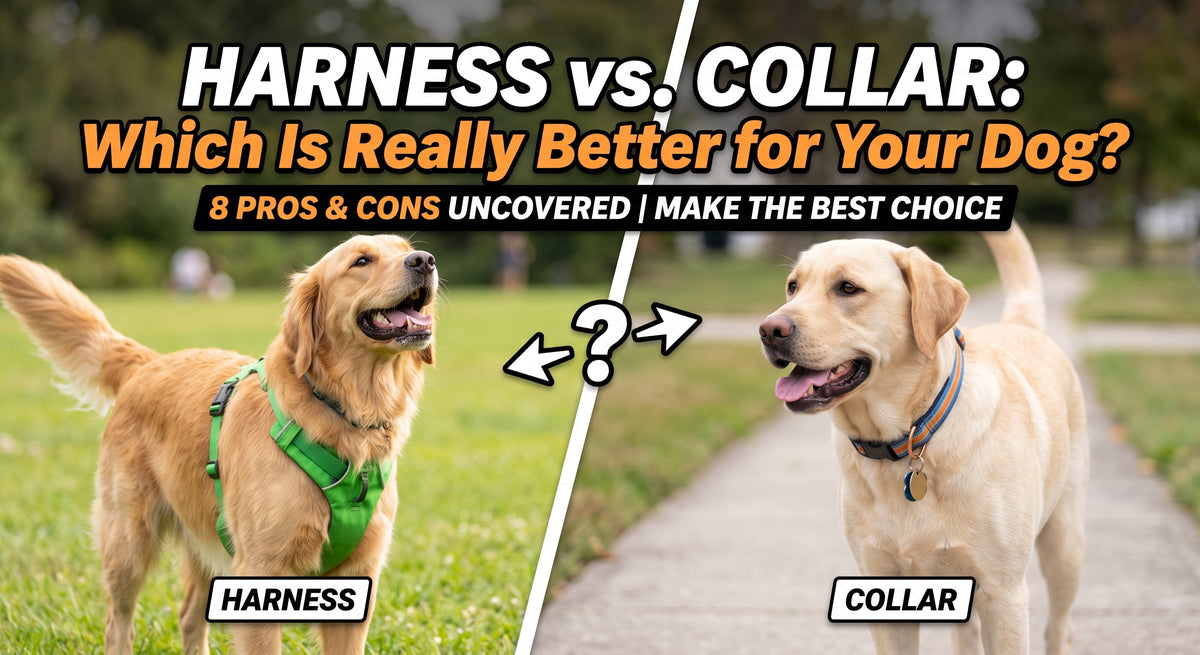 Harness vs. Collar: Which Is Really Better for Your Dog?
