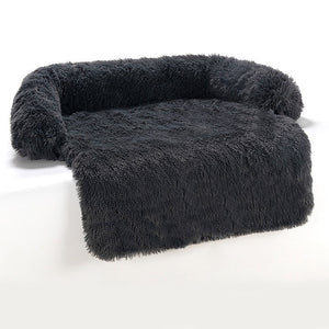 The Calming Nest cozy plush pet bed for calmer sleep