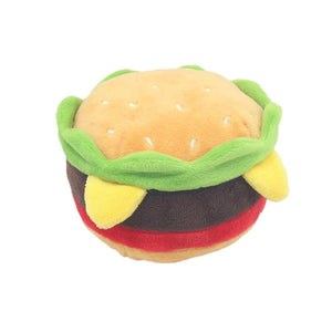 Junk Food Pups plush food-shaped dog toys
