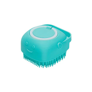 Spa-Paw Scrubber silicone grooming brush for pets