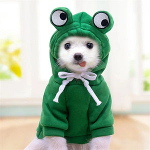 Cuddle-Bug Hoodies in use with a pet