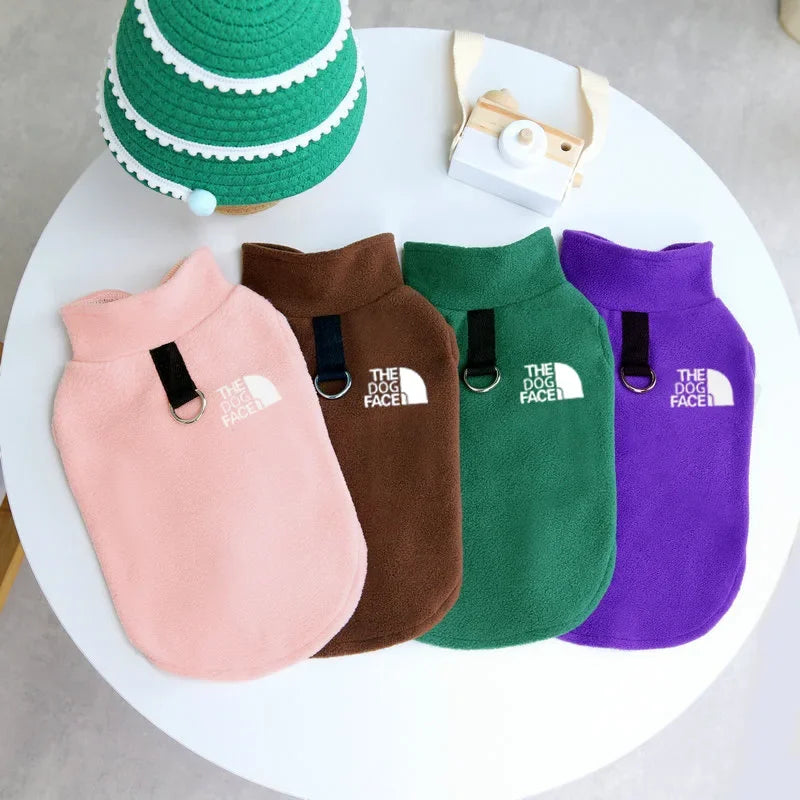 The Dog Face Vest shown from another angle