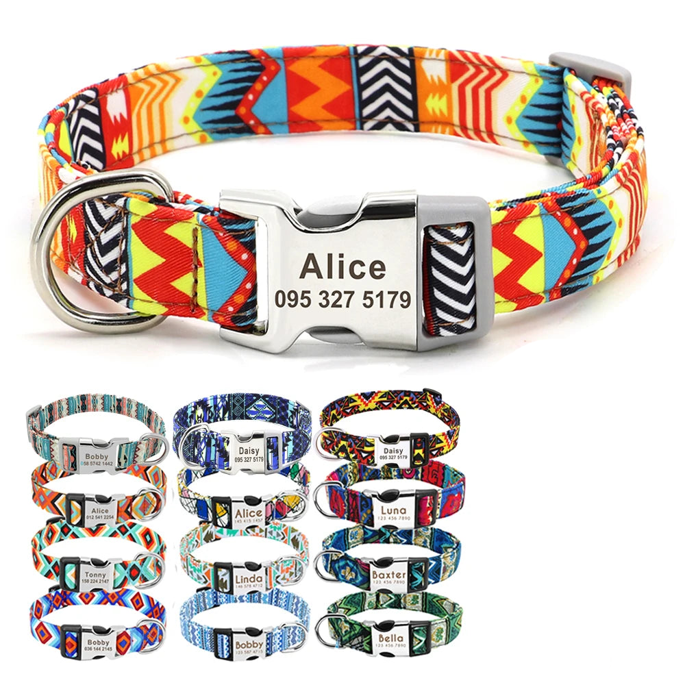 Buckle Personalized Collars