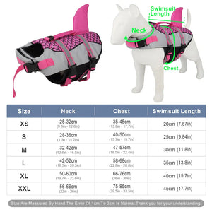 Splash-Guard Swim Gear in use with a pet