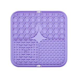 Brain-Teaser slow licking mat for pet anxiety relief