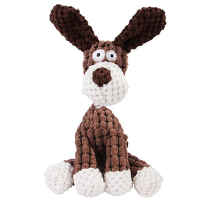 Chew-doroys durable fleece animal chew toy for dogs