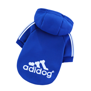Adidog Athletic Fit sporty cotton dog hoodie